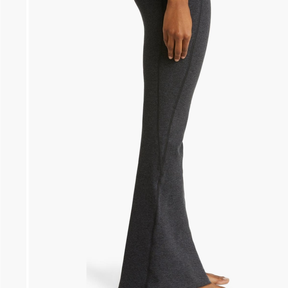 Women's Black Flared Pants - Picture 2 of 11